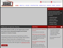 Tablet Screenshot of german-homes.ie